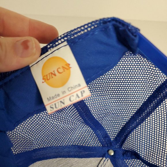 NWOT Hines Equipment Cub Cadet Blue Rope Adjustable Men’s Snapback Hat Cap New - Picture 9 of 9